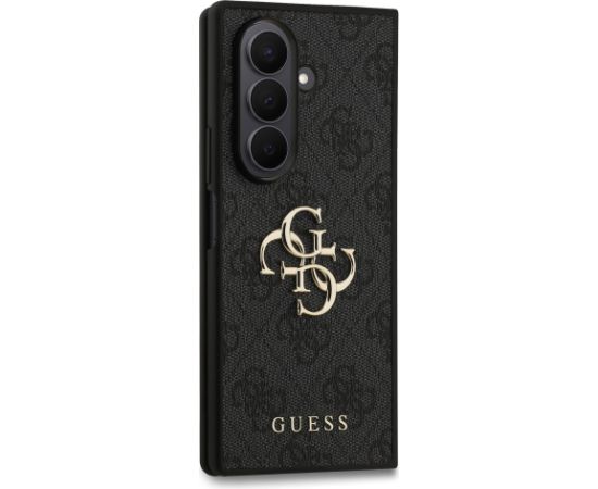 Guess PU 4G Metal Logo Case Aizsargapvalks priekš Samsung Galaxy Z Fold 7 Neoriģinālie Maciņi