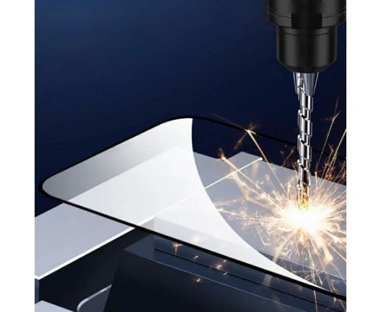 Fusion Accessories Reals Bear Super Hard glass защитное стекло для экрана Samsung S731B Galaxy S25 FE 5G черное Защитная пленка для экрана