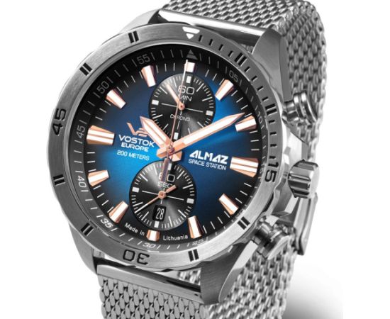 Vostok Europe Almaz Chronograph 6S11-320A675BR Rokas pulksteņi 