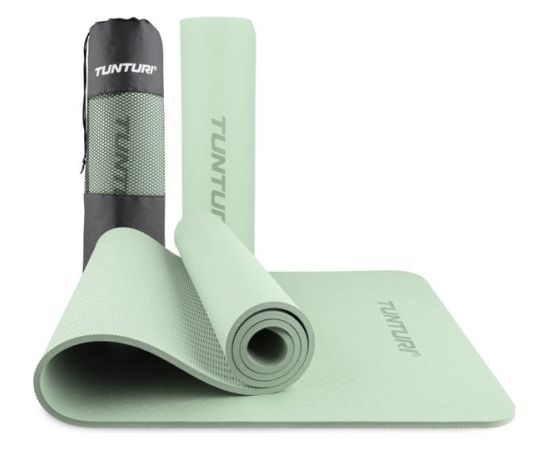 Tunturi Yogamat 8mm, Mint Vingrošanas paklājiņi