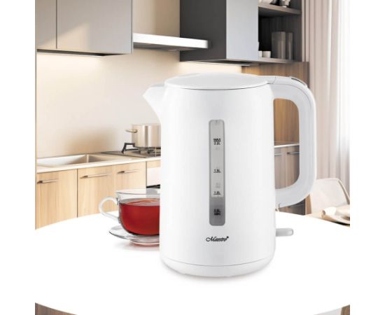 Czajnik elektryczny 2,2L 2200W MR-022-WHITE MAESTRO Tējkannas (elektriskās)