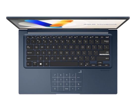 ASUS Vivobook X1404VA Laptop 14'' FHD Core i3-1315U 8GB 128GB SSD W11H Quiet Blue Portatīvie datori