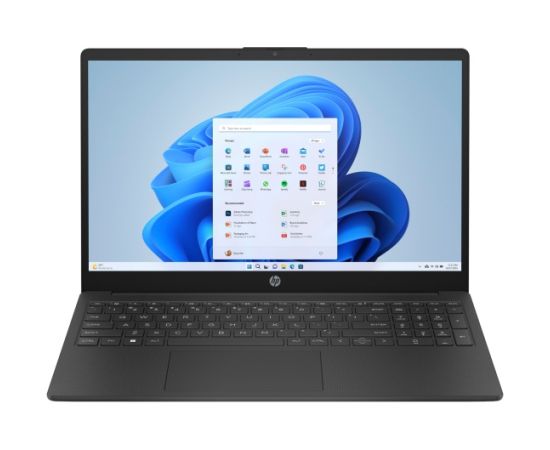 HP 15-fc0028ny Laptop 15.6'' FHD Ryzen 3 7320U 8GB 128GB SSD W11H, Jet Black Portatīvie datori
