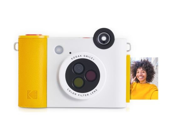 Kodak SMILE+ Instant Print Camera, 2x3'', White Aудио-видео