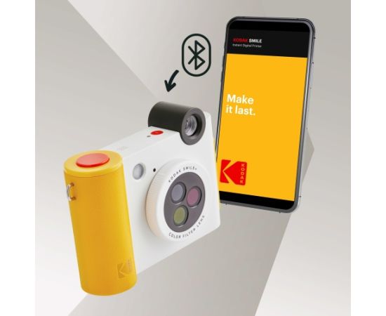 Kodak SMILE+ Instant Print Camera, 2x3'', White Aудио-видео