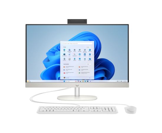 HP 27 AiO 27-cr0067ny Computer 27'' FHD IPS i7-1355U 16GB 512GB SSD FreeDos, Shell White Datori All In One