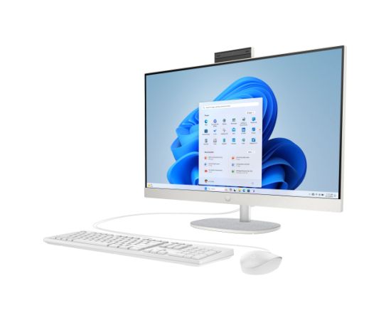 HP 27 AiO 27-cr0067ny Computer 27'' FHD IPS i7-1355U 16GB 512GB SSD FreeDos, Shell White Datori All In One