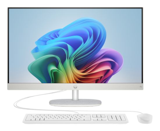 HP 24 AiO 24-cr0072ny Computer 23.8'' FHD IPS i5-1334U 16GB 512GB SSD FreeDos, Shell White Datori All In One
