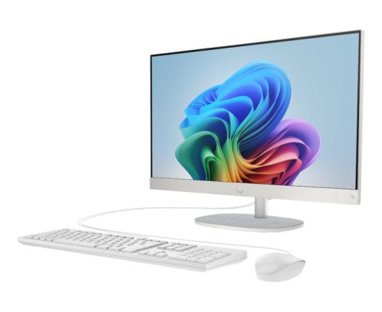 HP 24 AiO 24-cr0072ny Computer 23.8'' FHD IPS i5-1334U 16GB 512GB SSD FreeDos, Shell White Datori All In One