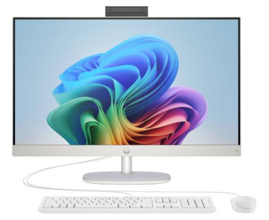 HP 24 AiO 24-cr0072ny Computer 23.8'' FHD IPS i5-1334U 16GB 512GB SSD FreeDos, Shell White Datori All In One