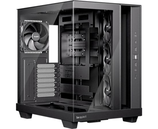 Be Quiet! Case BE QUIET ATX micro ATX Mini-ITX Black Midi Tower PC BGW83 Datoru korpusi
