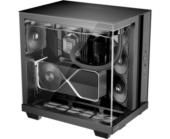 Be Quiet! Case BE QUIET ATX micro ATX Mini-ITX Black Midi Tower PC BGW83 Datoru korpusi
