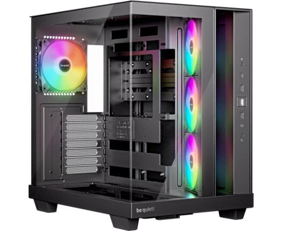 Be Quiet! Case BE QUIET ATX micro ATX Mini-ITX Black Midi Tower PC BGW85 Корпуса