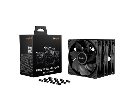 Be Quiet! CASE FAN 120MM PURE WINGS 3 PWM 3-PACK BL137 BE QUIET Korpusu dzesēšana