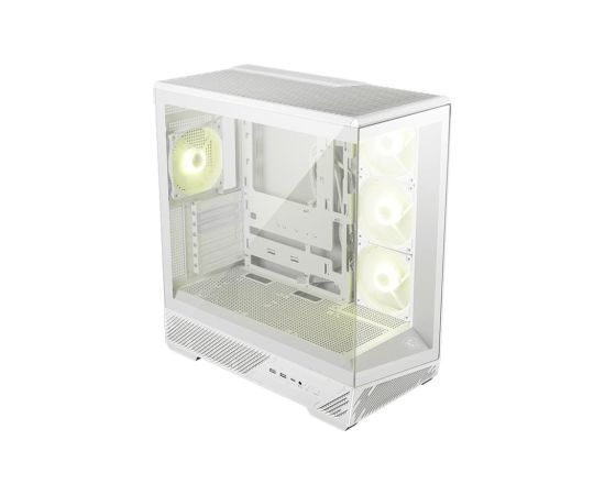Case MSI ATX micro ATX Mini-ITX White Transparent Midi Tower MAG PANO 130R PZ MAGPANO130RPZWHITE Datoru korpusi