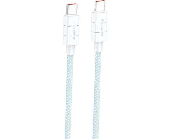 Foneng XS02 60W USB-C to USB-C cable, 1.2m (blue) Дата USB-кабели