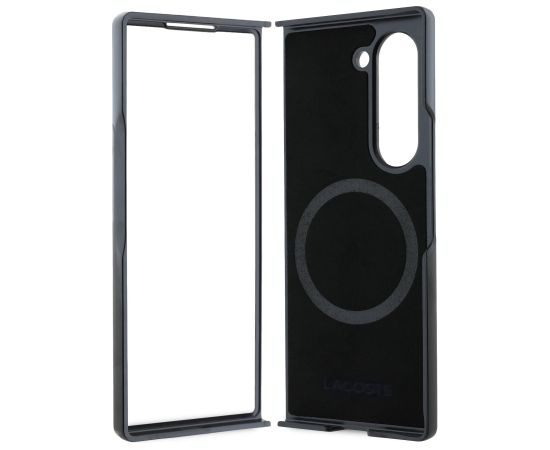 Lacoste Iconic Petit Pique Woven Logo MagSafe Maciņš priekš Samsung Galaxy Z Fold 6 Neoriģinālie Maciņi