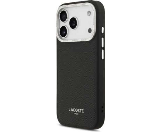 Lacoste PU Leather Champs Elysees MagSafe Maciņš priekš iPhone 17 Pro Neoriģinālie Maciņi