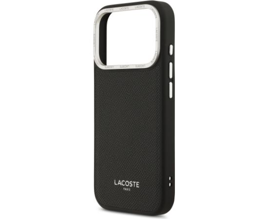 Lacoste PU Leather Champs Elysees MagSafe Maciņš priekš iPhone 17 Pro Neoriģinālie Maciņi