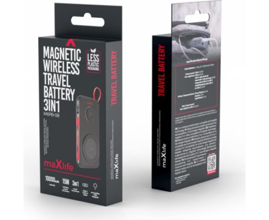 Maxlife MXPB-08 Ārējā uzlādes baterija 10000 mAh Power Banks