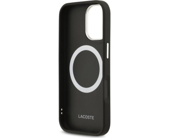 Lacoste PU Leather Champs Elysees MagSafe Maciņš priekš iPhone 17 Neoriģinālie Maciņi