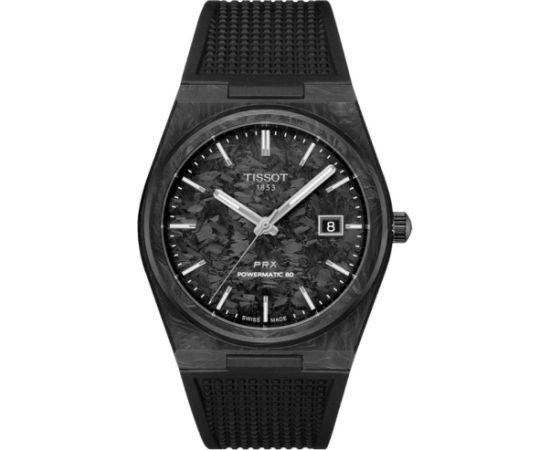 Tissot Prx Powermatic 80 Carbon 40mm T137.907.97.201.00 Наручные часы