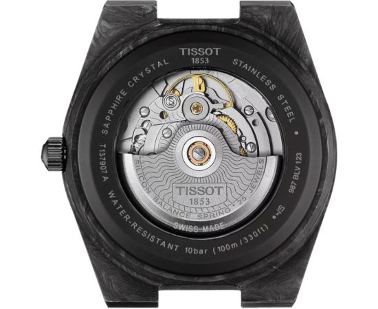 Tissot Prx Powermatic 80 Carbon 40mm T137.907.97.201.00 Наручные часы