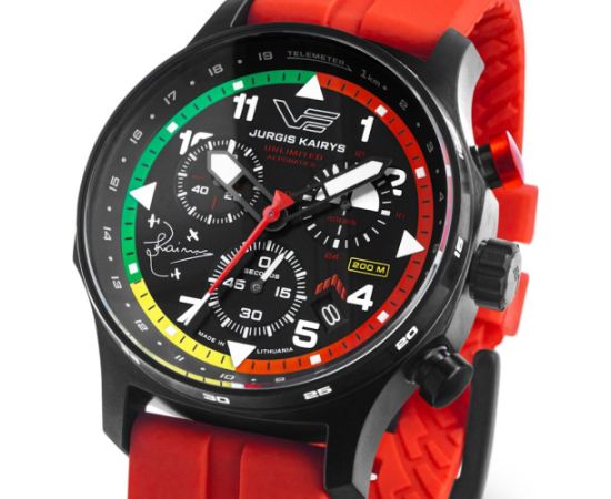 Vostok Europe Vostok-Europe „Pilot Jurgis Kairys. Unlimited Aerobatic“ - Limituota serija - VK68-592C775BR-SL Наручные часы