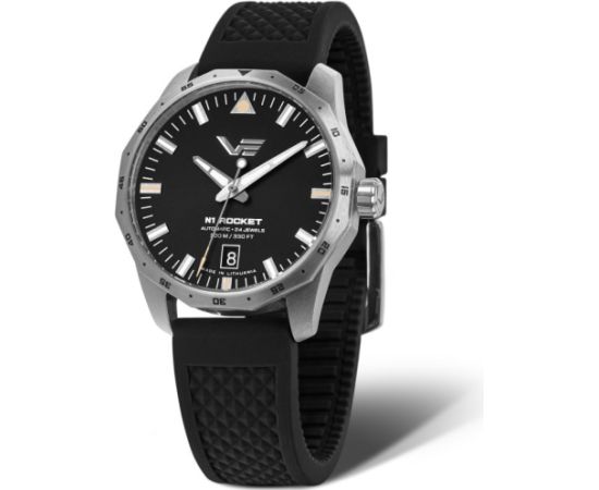 Vostok Europe N1 Rocket Compact Automatic NH35-125A747SLBK Rokas pulksteņi 