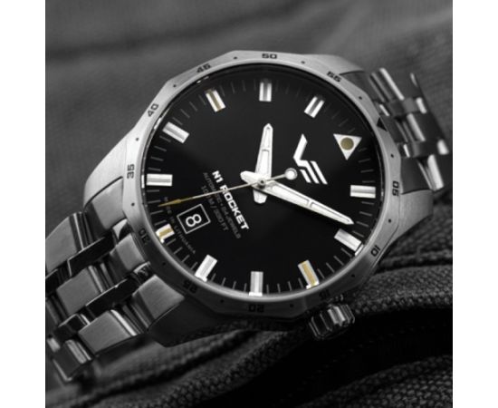 Vostok Europe N1 Rocket Compact Automatic NH35-125A747BRWH Rokas pulksteņi 