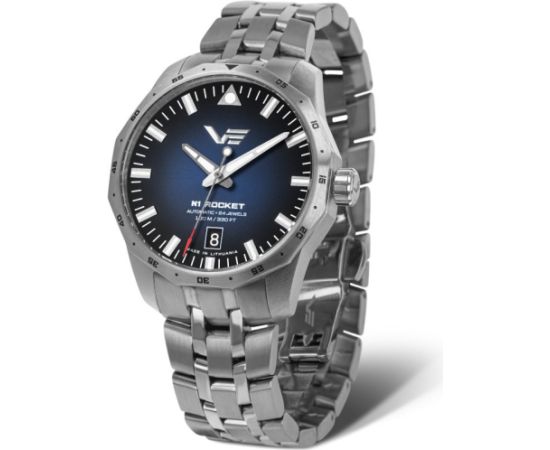 Vostok Europe N1 Rocket Compact Automatic NH35-125A748BRWH Rokas pulksteņi 