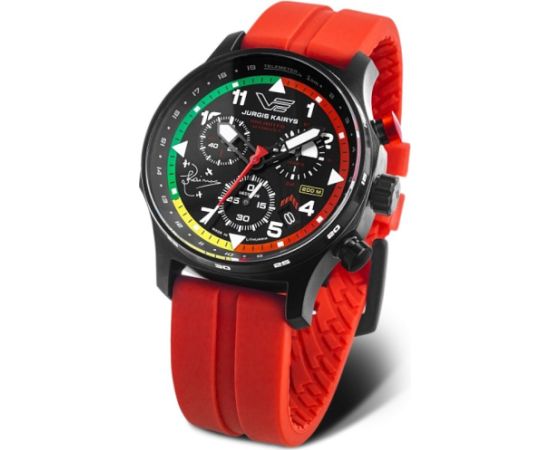 Vostok Europe Vostok-Europe „Pilot Jurgis Kairys. Unlimited Aerobatic“ - Limituota serija - VK68-592C775SLRE-SLBK Rokas pulksteņi 