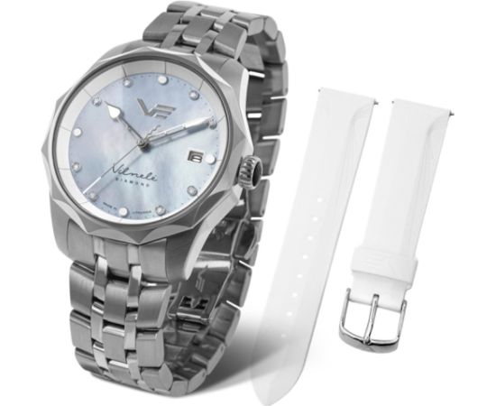 Vostok Europe Vilnelė Diamond VS42-125A755BRWH-SLWH Rokas pulksteņi 