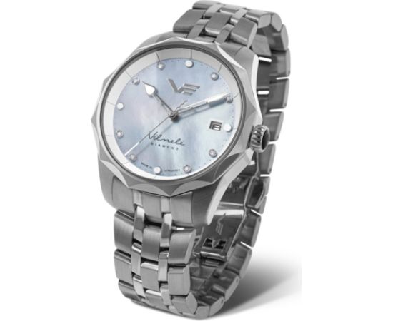 Vostok Europe Vilnelė Diamond VS42-125A755BRWH-SLWH Rokas pulksteņi 