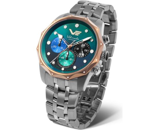 Vostok Europe Vilnelė CHRONO JS20-125E752BRWH-SLGR Rokas pulksteņi 