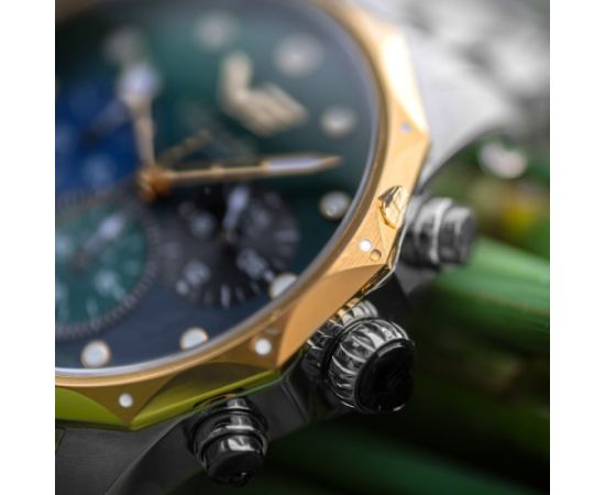 Vostok Europe Vilnelė CHRONO JS20-125E752BRWH-SLGR Rokas pulksteņi 