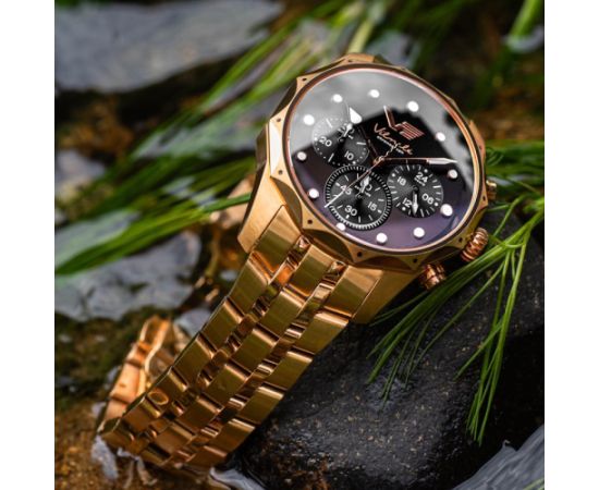 Vostok Europe Vilnelė CHRONO JS20-125B751BRRG-SLBK Rokas pulksteņi 