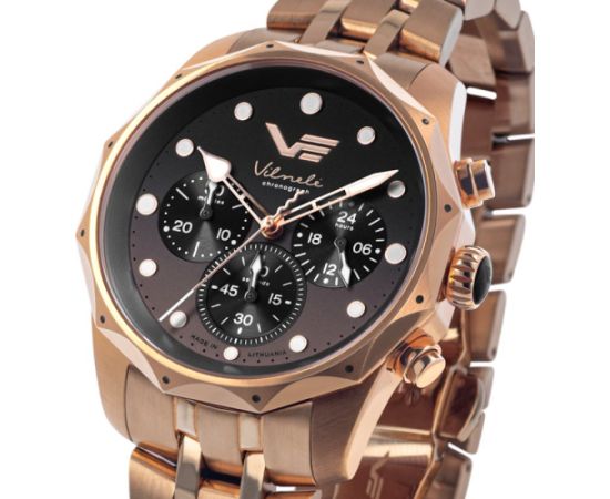 Vostok Europe Vilnelė CHRONO JS20-125B751BRRG-SLBK Rokas pulksteņi 