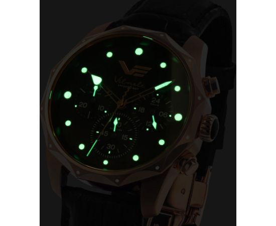 Vostok Europe Vilnelė CHRONO JS20-125B751LEBK-SLBK Rokas pulksteņi 