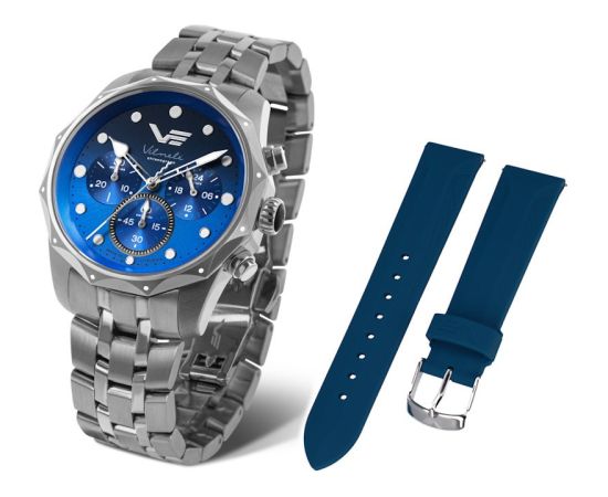 Vostok Europe Vilnelė CHRONO JS20-125A750BRWH-SLBL Rokas pulksteņi 