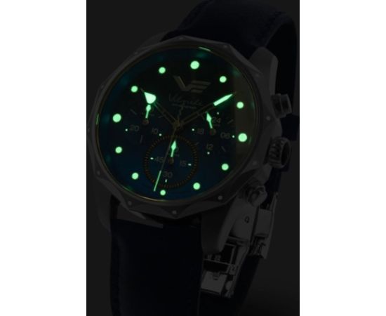 Vostok Europe Vilnelė CHRONO JS20-125A750BRWH-SLBL Rokas pulksteņi 