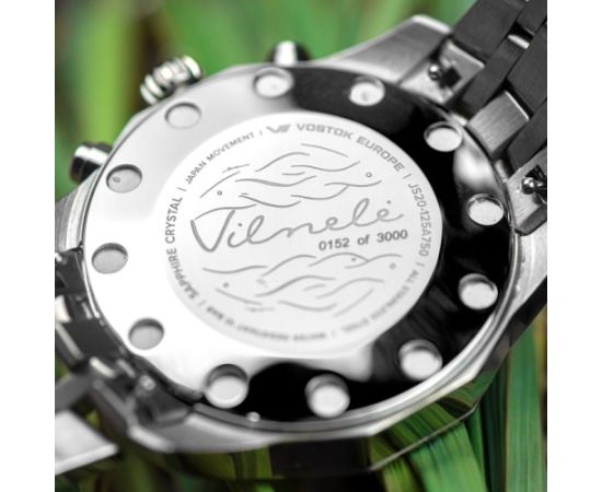 Vostok Europe Vilnelė CHRONO JS20-125A750LEBL-SLBL Rokas pulksteņi 
