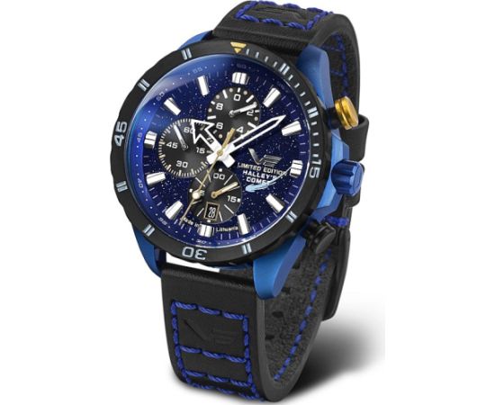 Vostok Europe 'Halley's Comet' Limited Edition Chronograph 6S10- 320E694​ Наручные часы