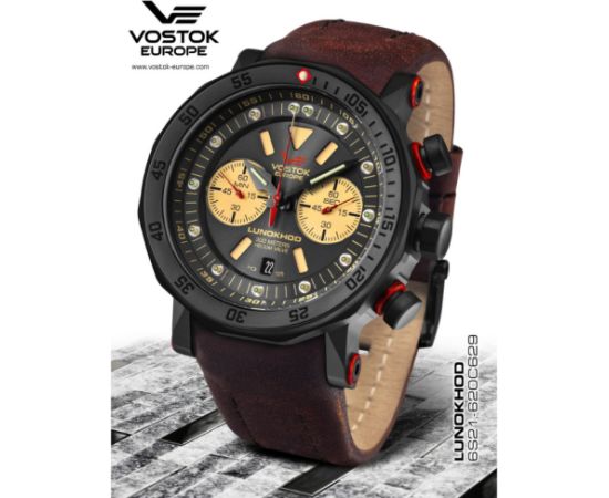 Vostok Europe Lunokhod-2 Grand Chrono 6S21-​620C629 Наручные часы