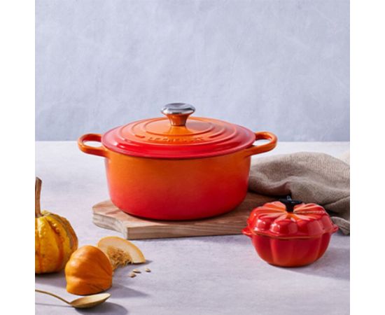 Le Creuset Čuguna katls apaļš Ø34cm / 12L oranžs Katli