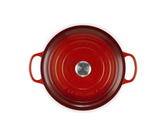 Le Creuset Čuguna katls apaļš Ø34cm / 12L sarkans Katli