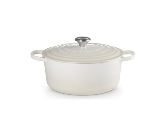 Le Creuset Čuguna katls apaļš Ø34cm / 12L krēmkrāsa Katli