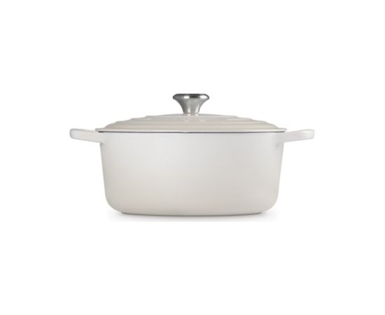 Le Creuset Čuguna katls apaļš Ø34cm / 12L krēmkrāsa Katli