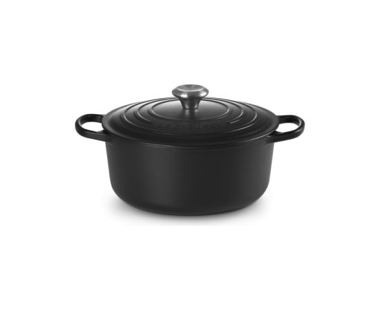 Le Creuset Čuguna katls apaļš Ø34cm / 12L matēti melns Katli