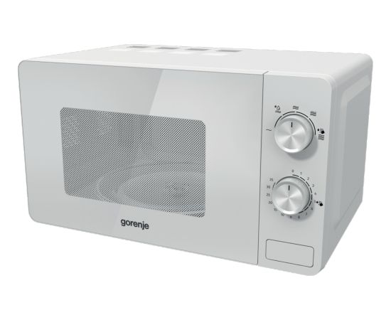Gorenje Microwave Oven MO20E1W2 Free standing 20 L 800 W White Jaunumi Sadz. tehnika